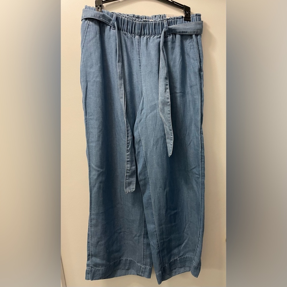 LOFT Blue Wide Leg Pants